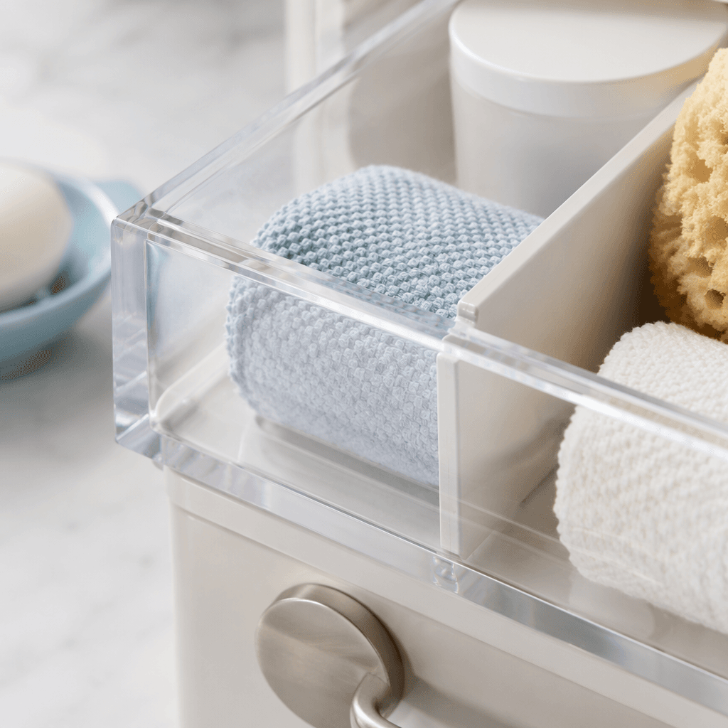 Makeup Organizer Drawer — Detail