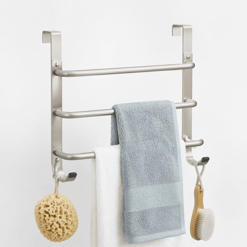 Over-Door Towel Rack